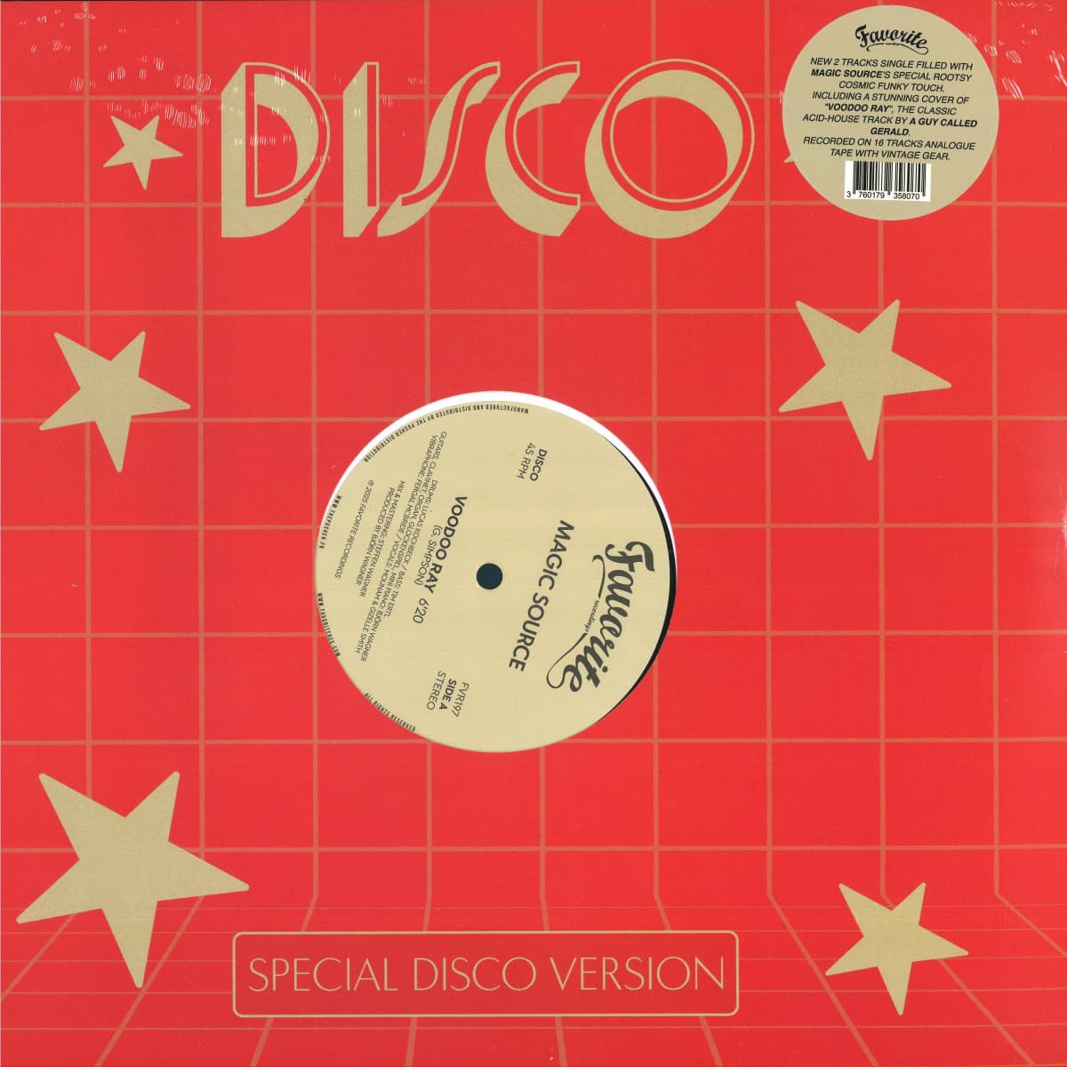 Voodoo Ray / Interplanetary Bounce