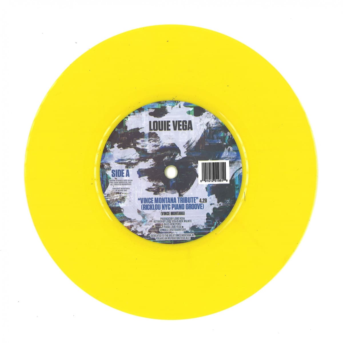 Vince Montana Tribute (RickLou Retouch) (Yellow Vinyl)