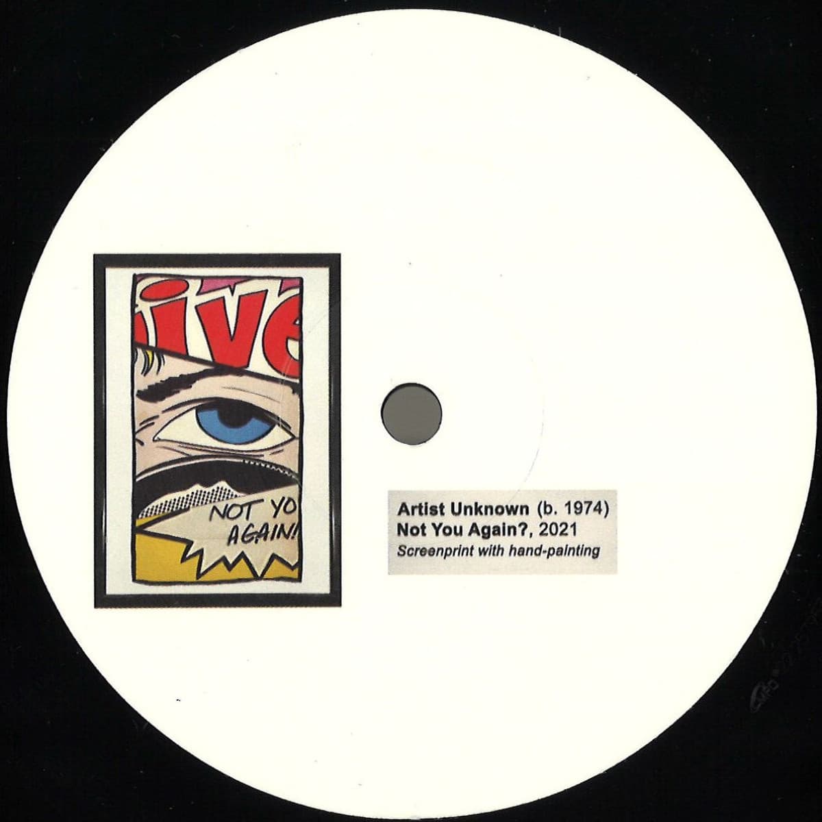 Steady on now / Not you again?