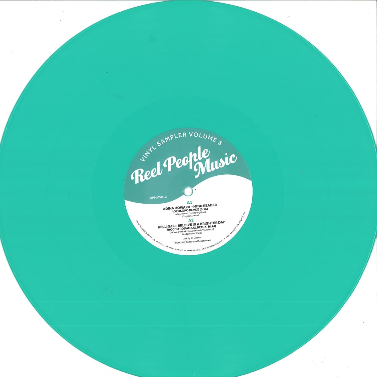REEL PEOPLE MUSIC : VINYL SAMPLER VOLUME 3