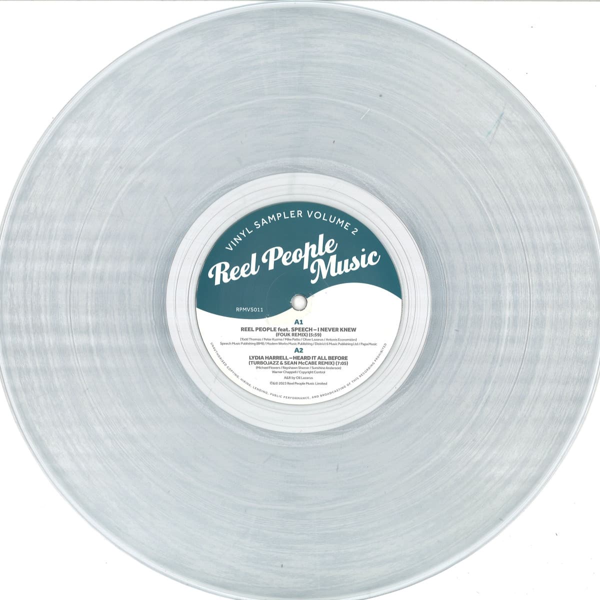 REEL PEOPLE MUSIC : VINYL SAMPLER VOLUME 2