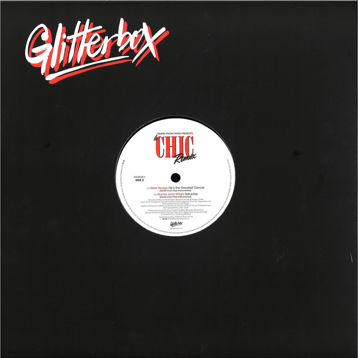 He's The Greatest Dancer / Saturday (Dimitri From Paris Mixes)