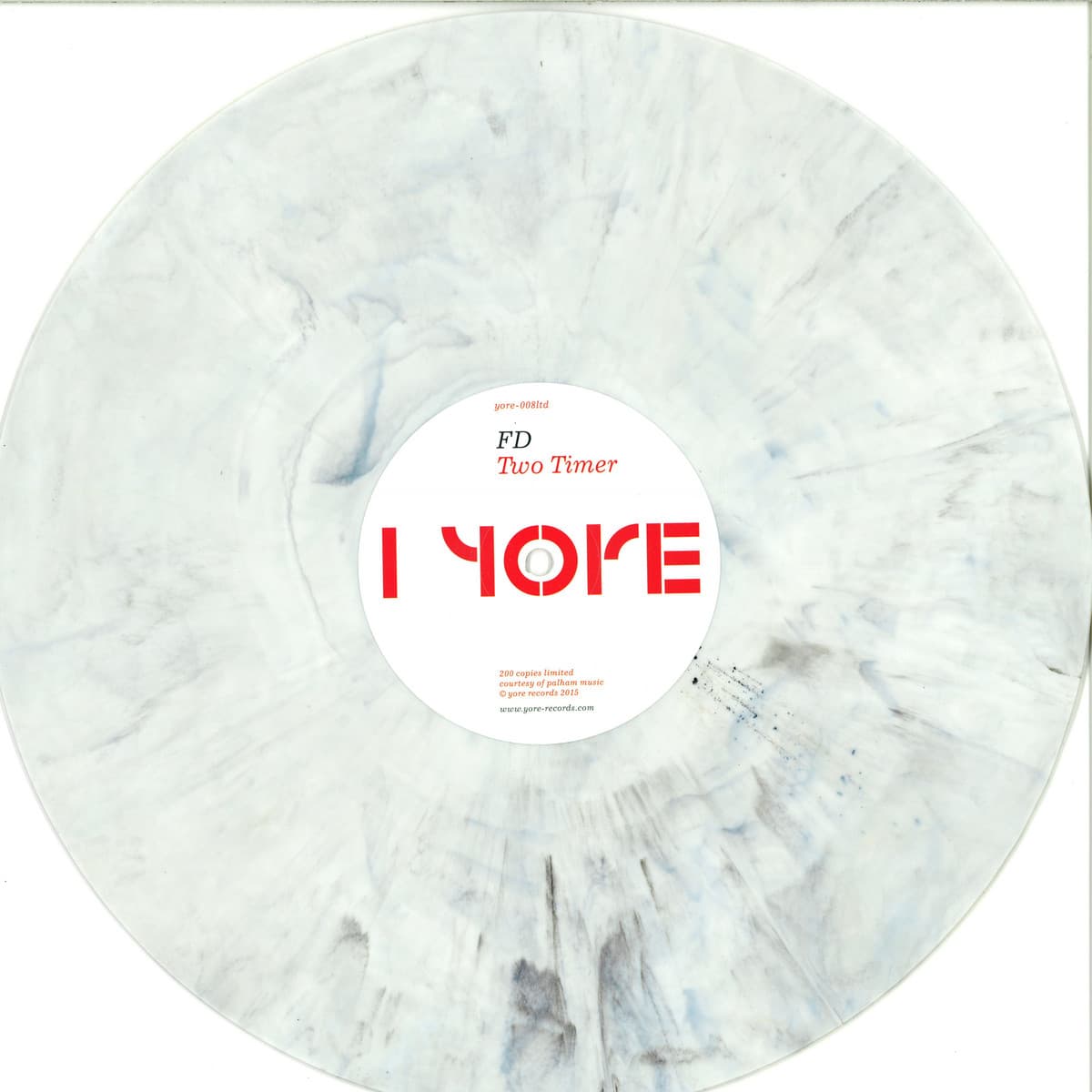 Two Timer One Sided, White Vinyl