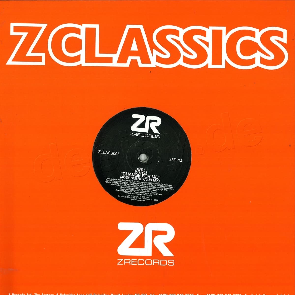 Change For Me / Get Down Tonig