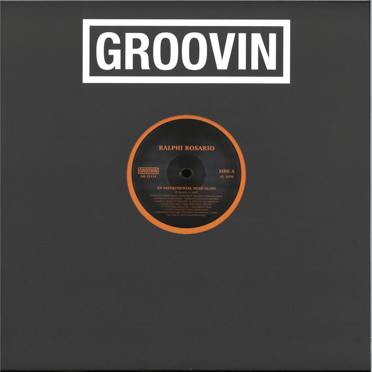 AN INSTRUMENTAL NEED / TAKE ME UP