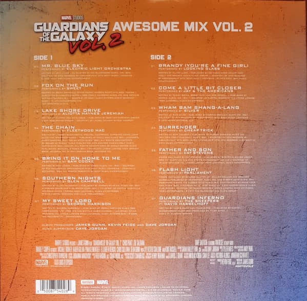 Guardians Of The Galaxy Awesome Mix Vol. 2