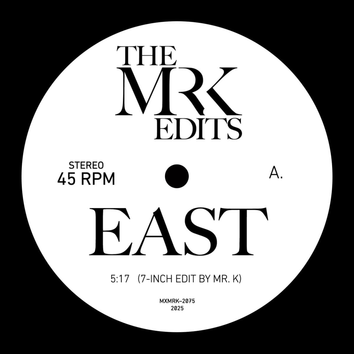 East /Can't Keep Running Away 7"