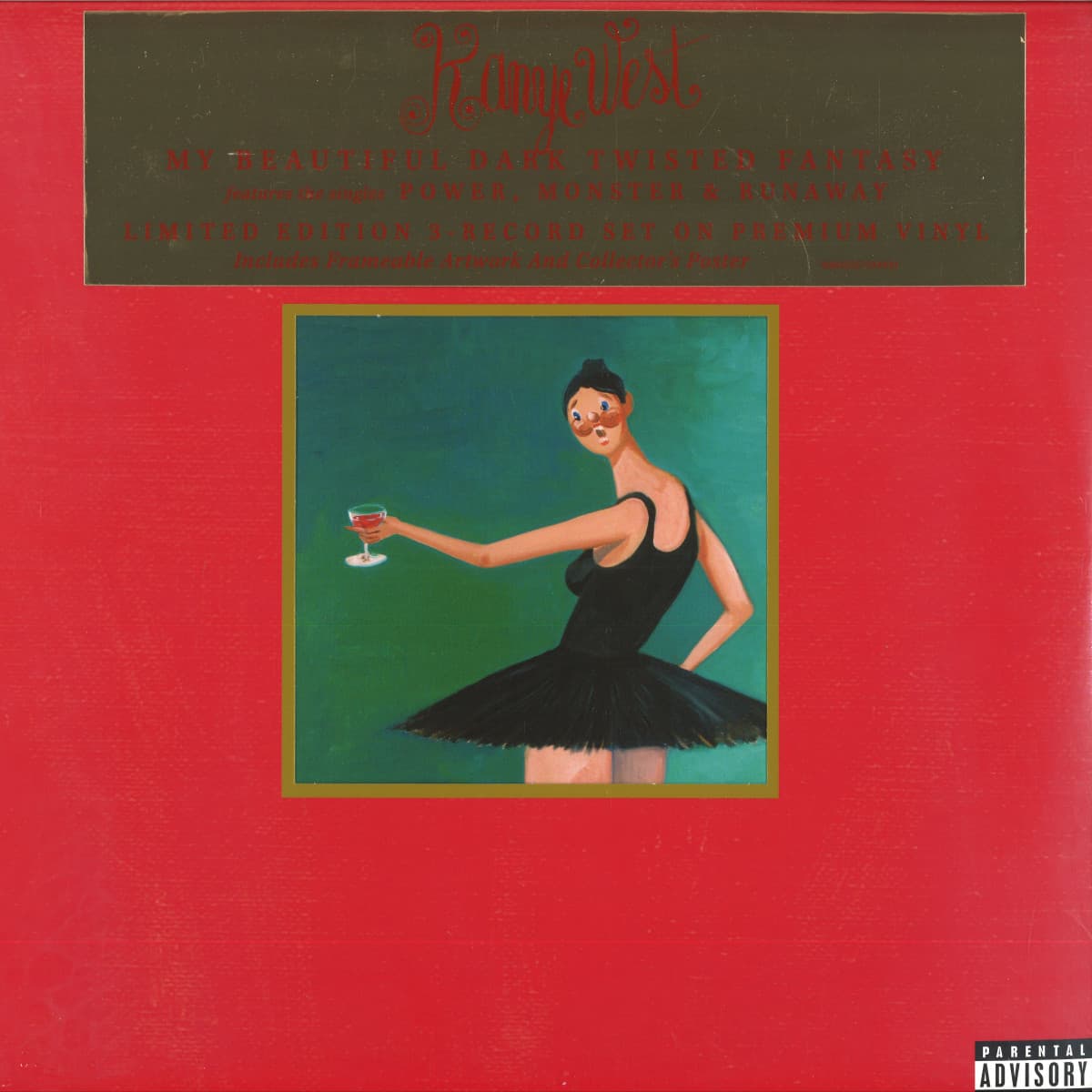 My Beautiful Dark Twisted Fantasy LP 3x12"