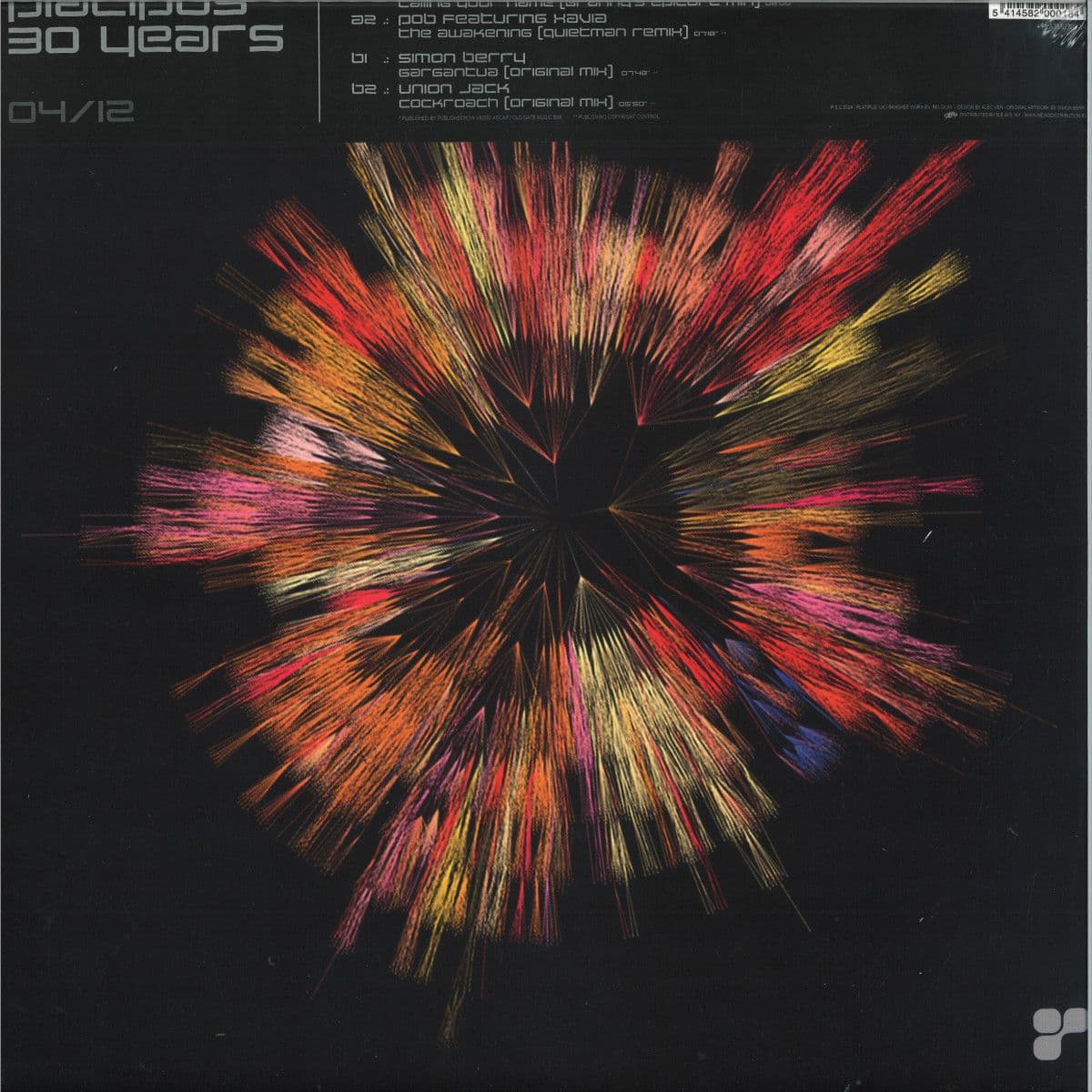 PLATIPUS 30 YEARS 04/12