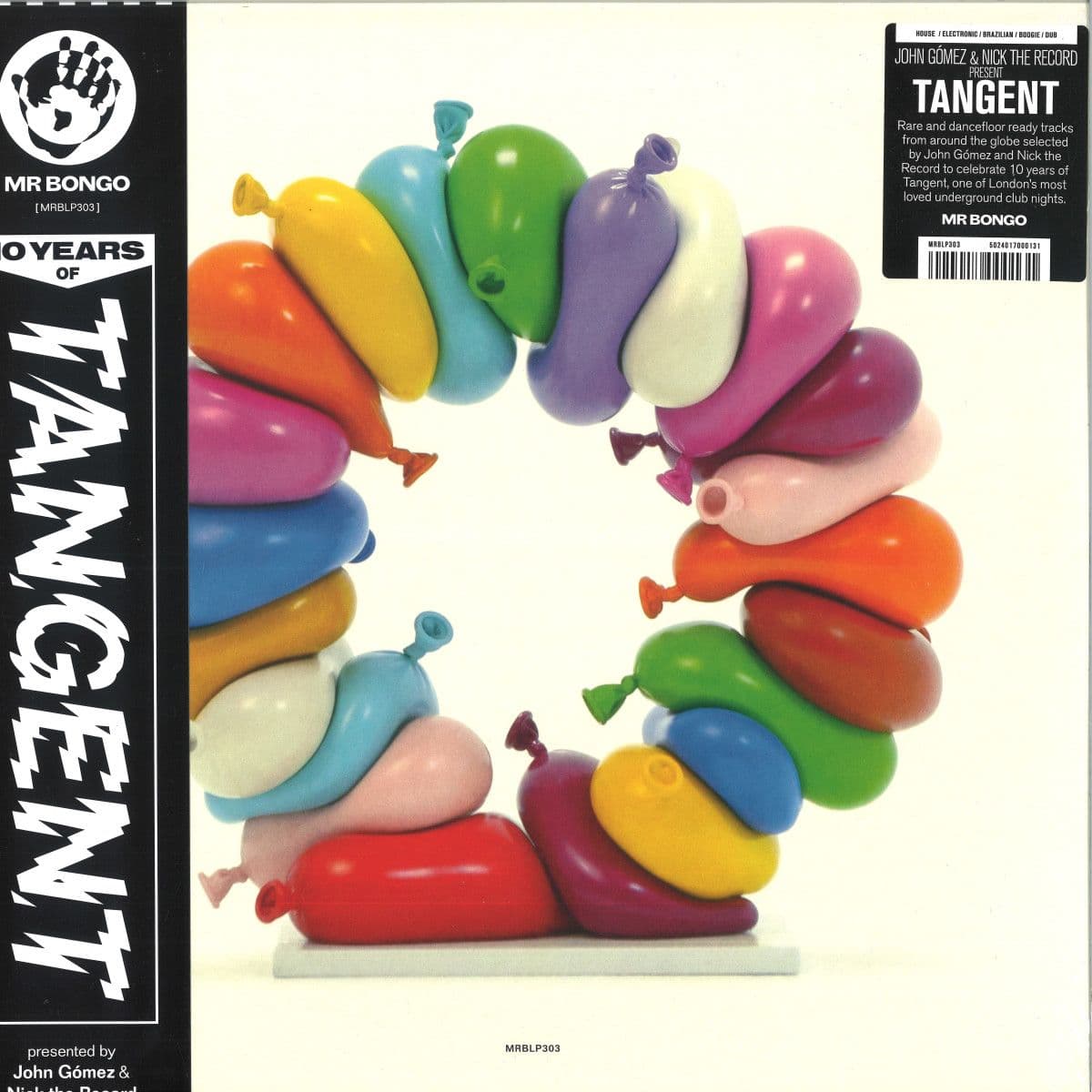 John Gomez & Nick The Record Present Tangent LP 2x12"