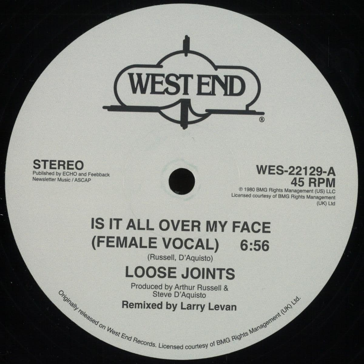 Is It All Over My Face