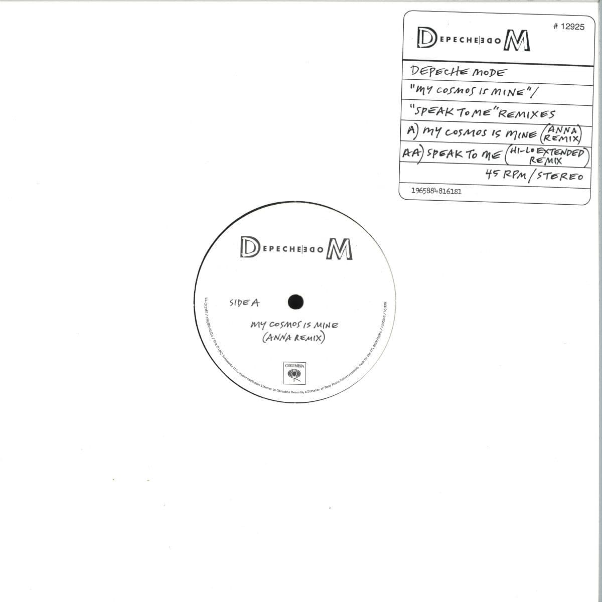 My Cosmos Is Mine / Speak To Me (Remixes)