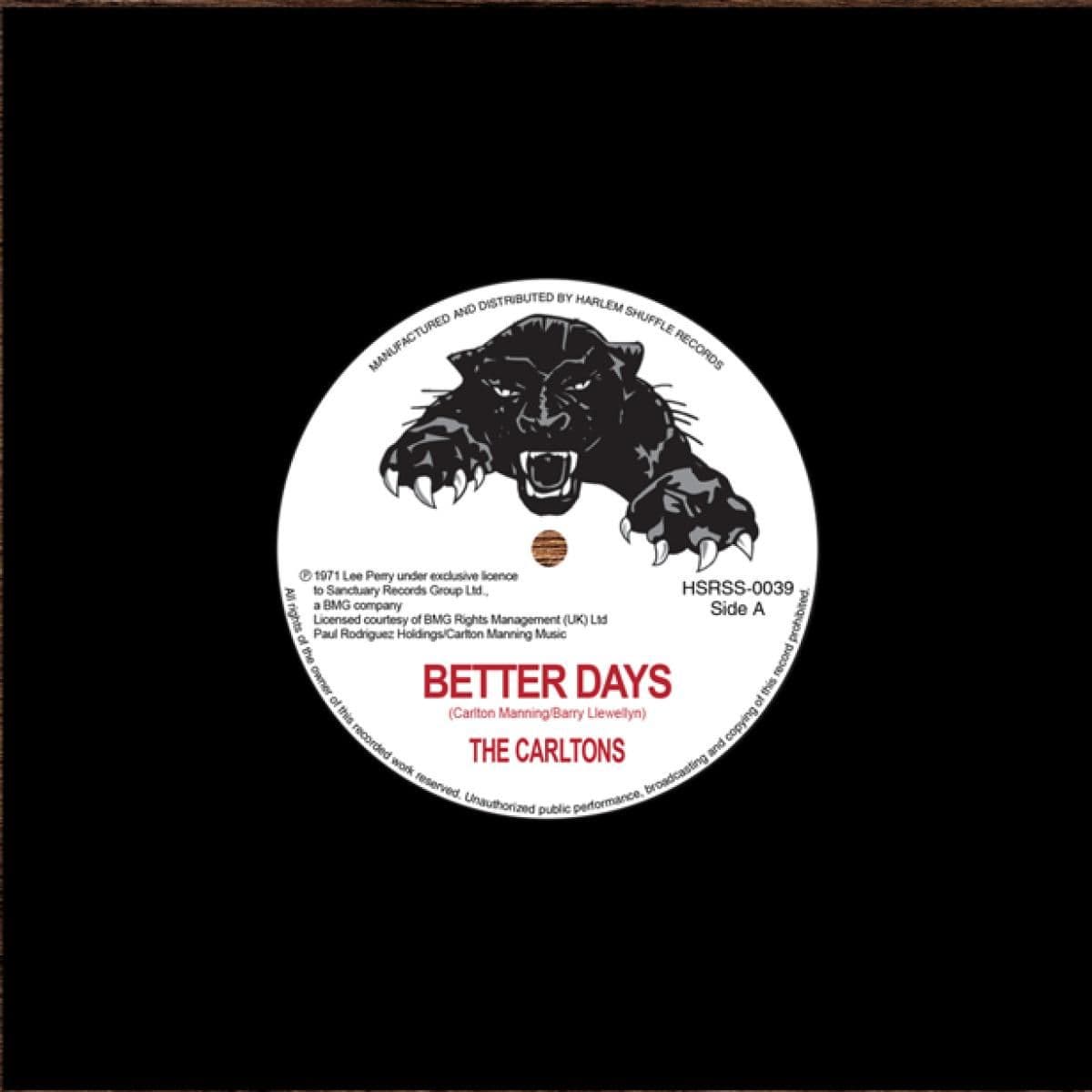 BETTER DAYS / STATION UNDERGROUND NEWS (7")