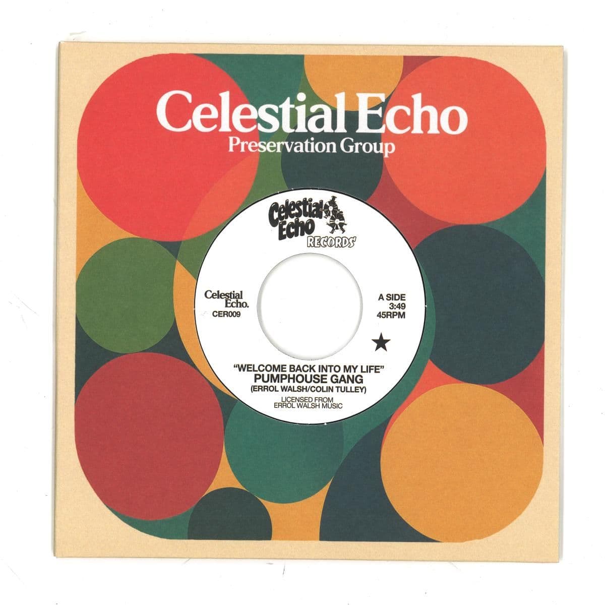 Welcome Back Into My Life 7"