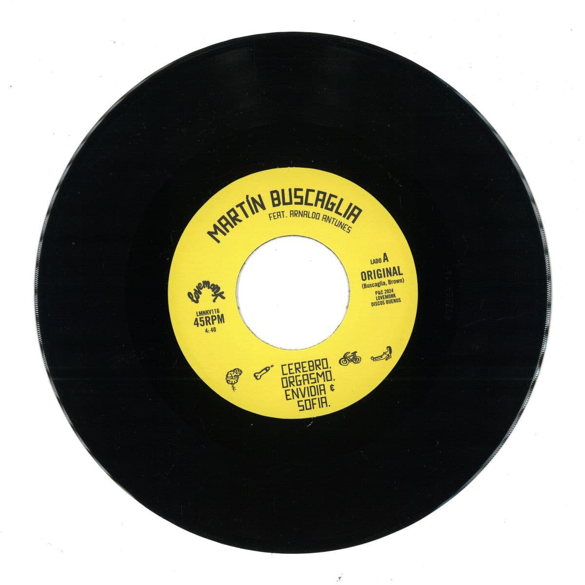 Cerebro, Orgasmo, Envidia & Sofía (feat. Arnaldo Antunes)