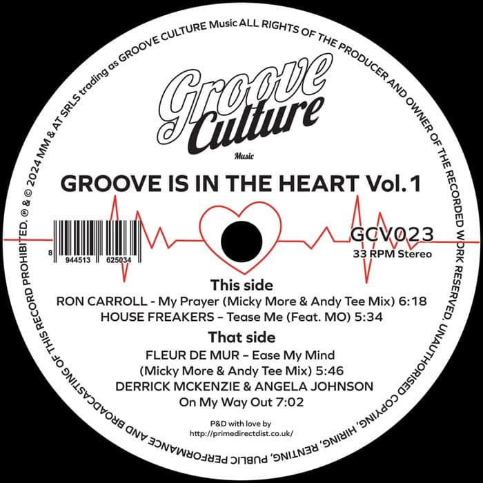 Groove Is In The Heart Vol 1 thumbnail 2