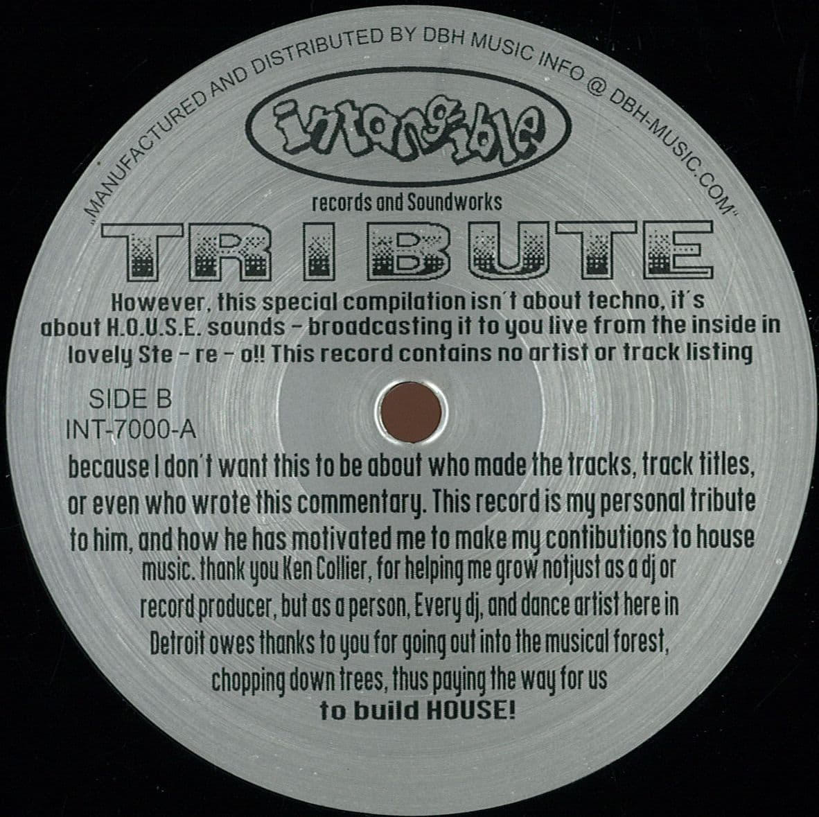 Tribute To Can Collier