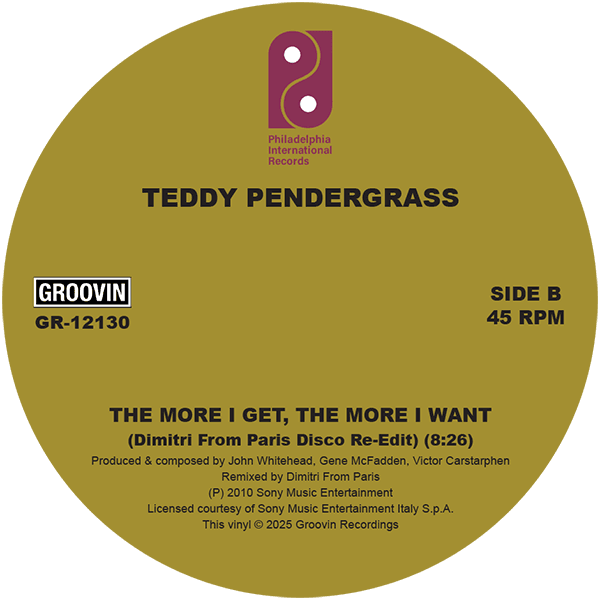 You Can't Hide from Yourself / The More I Get, the More I Want (Dimitri From Paris versions)