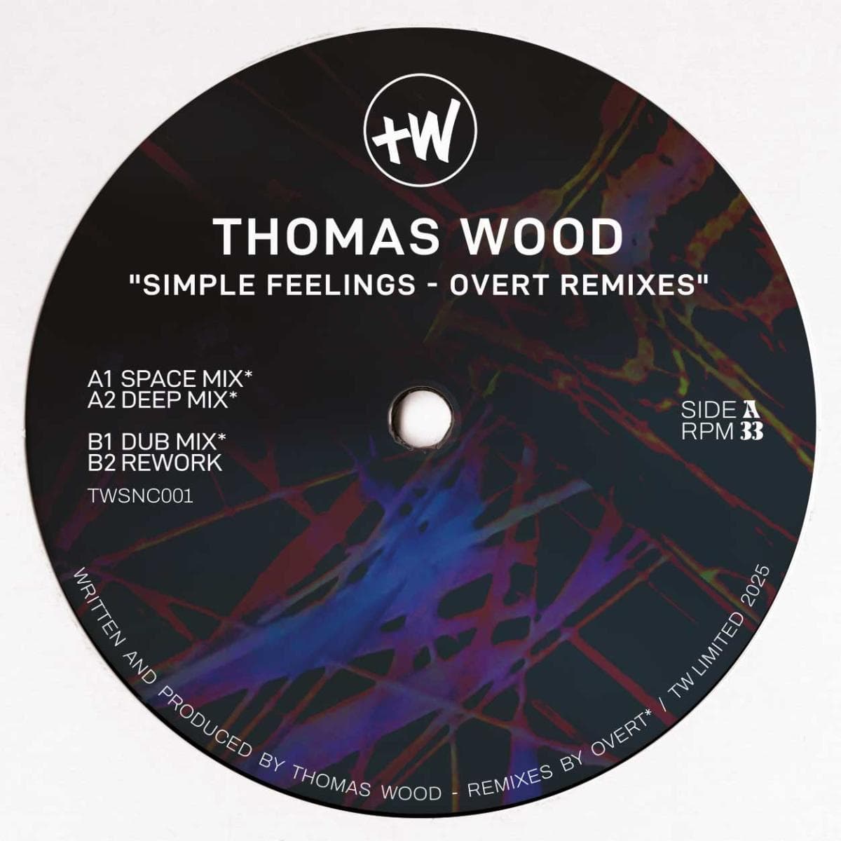Simple Feelings Overt Remixes LP