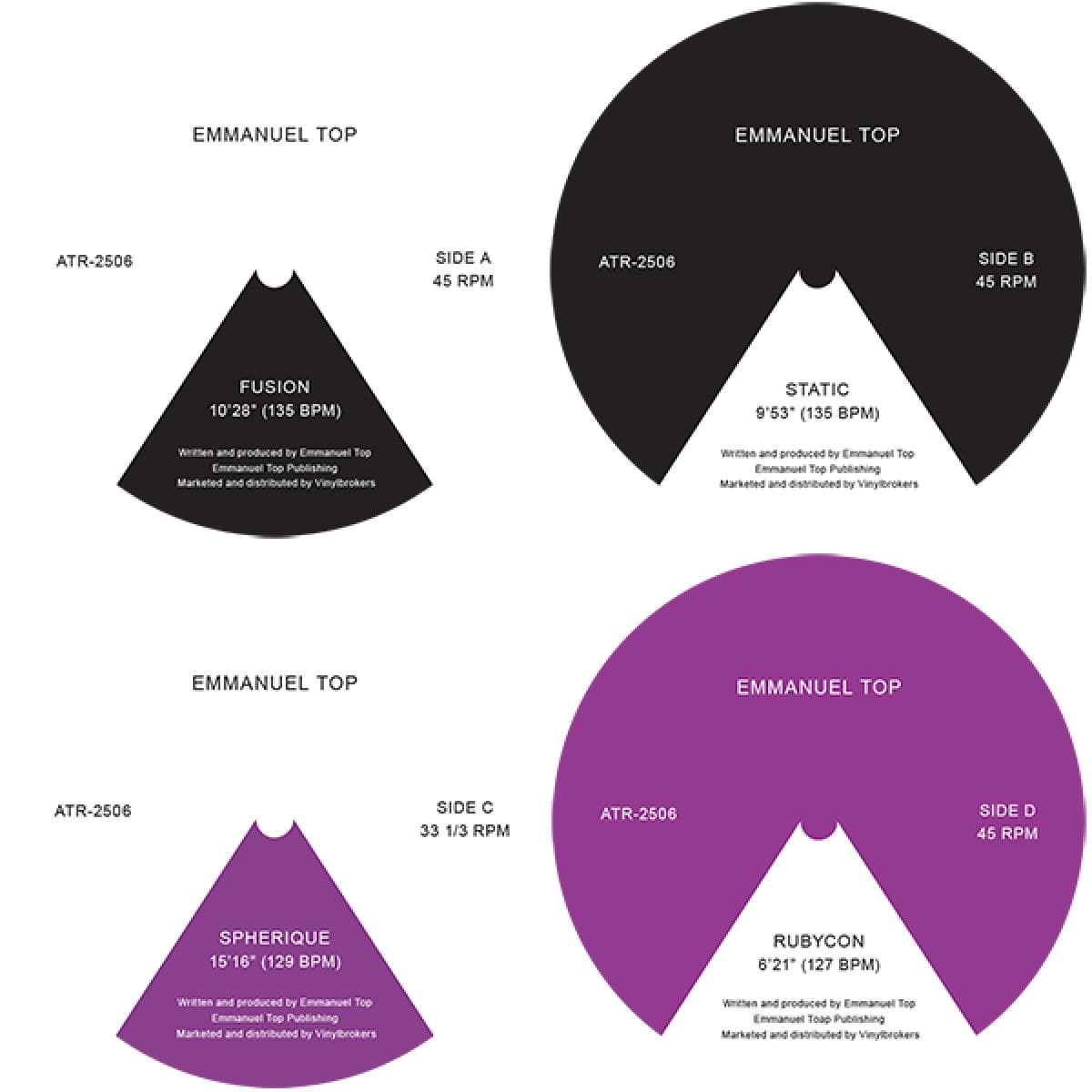 Fusion / Static / Spherique / Rubycon LP 2x12"